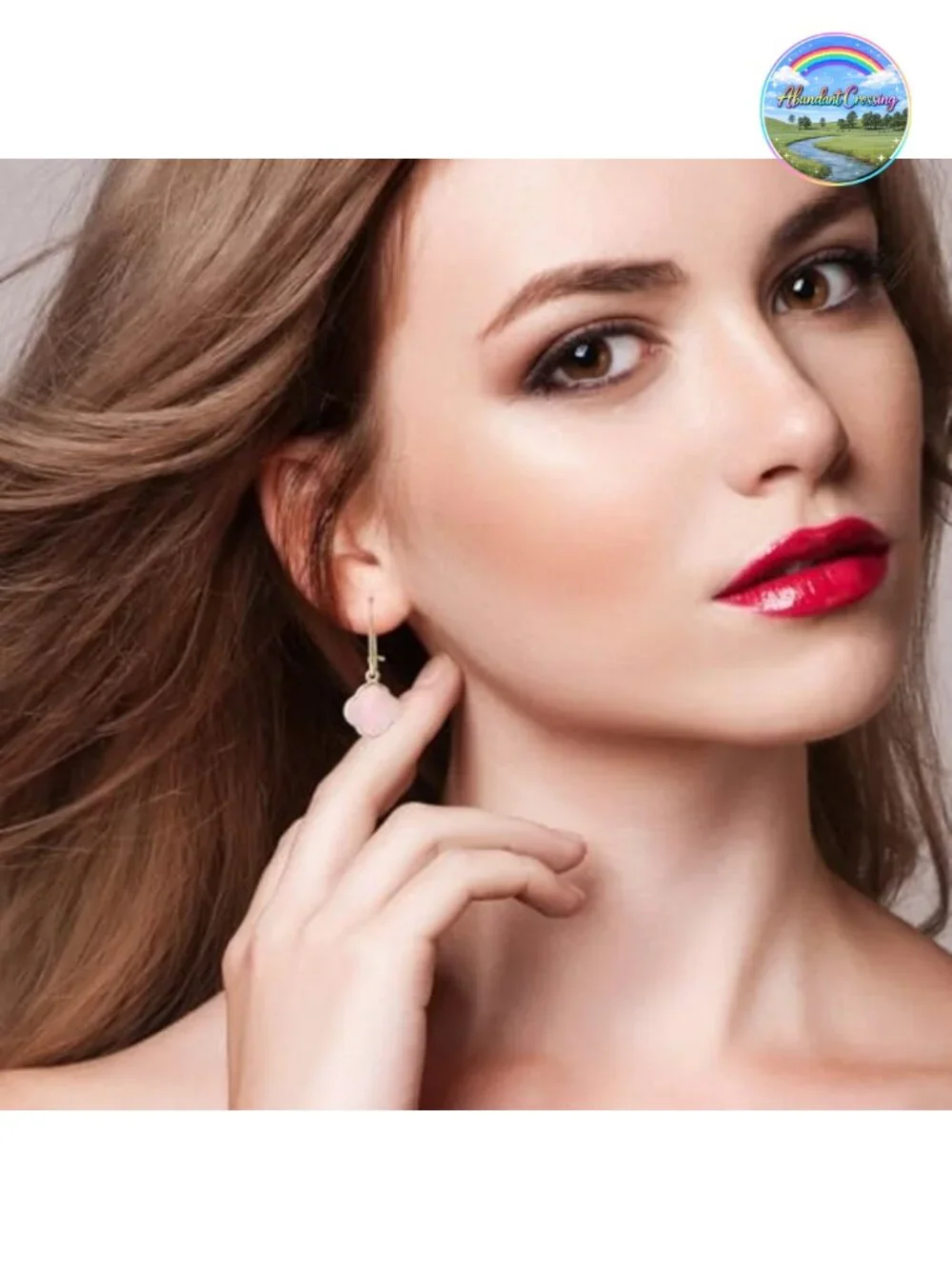 14K Gold Plated Natural Shell Pearl Drop Dangle Earrings for Women
